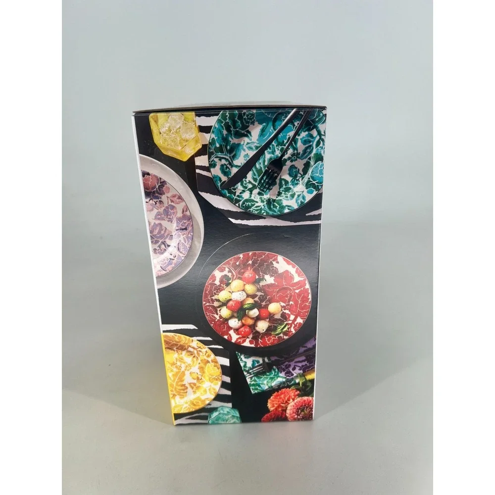 DVF Diane Von Furstenberg x Target Floral Salad‎ Plate Set Stoneware Limited